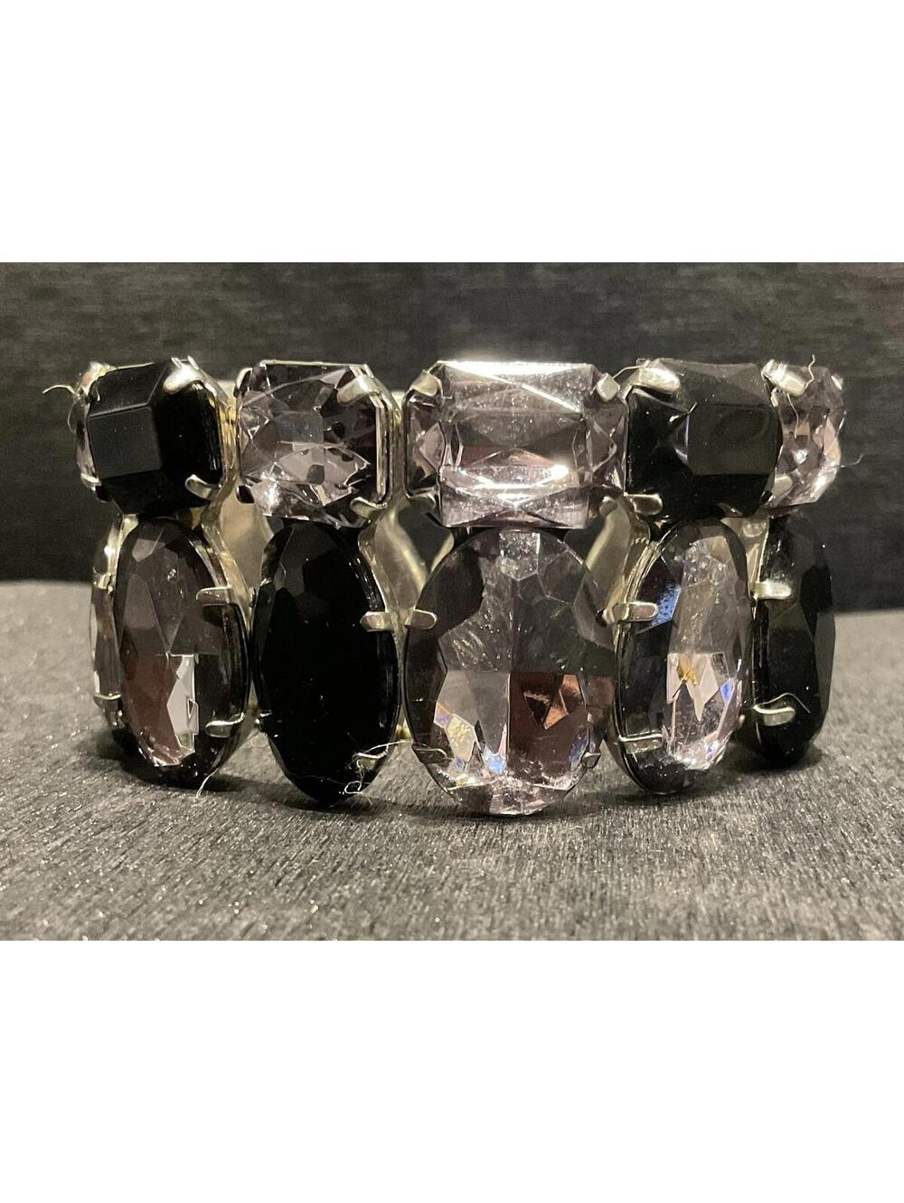 Bling Stretchy Bracelet Vintage Costume Jewelry